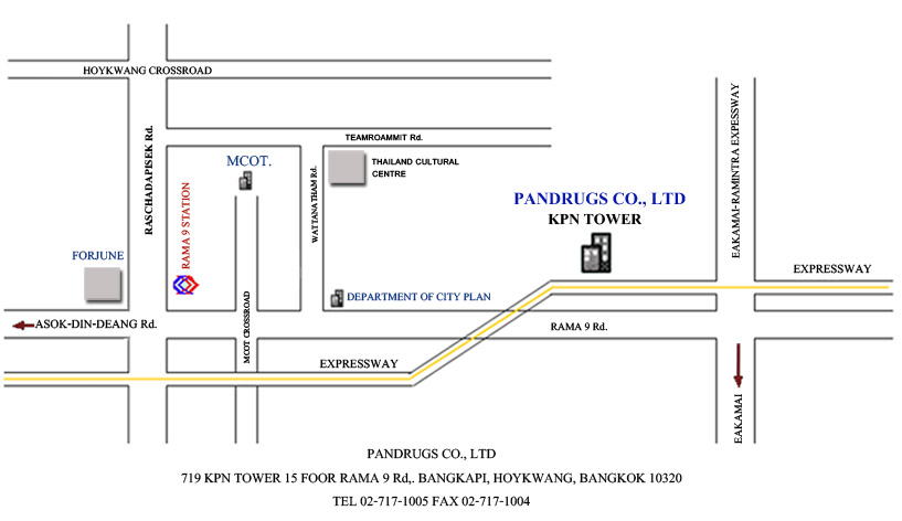 PDC's Map